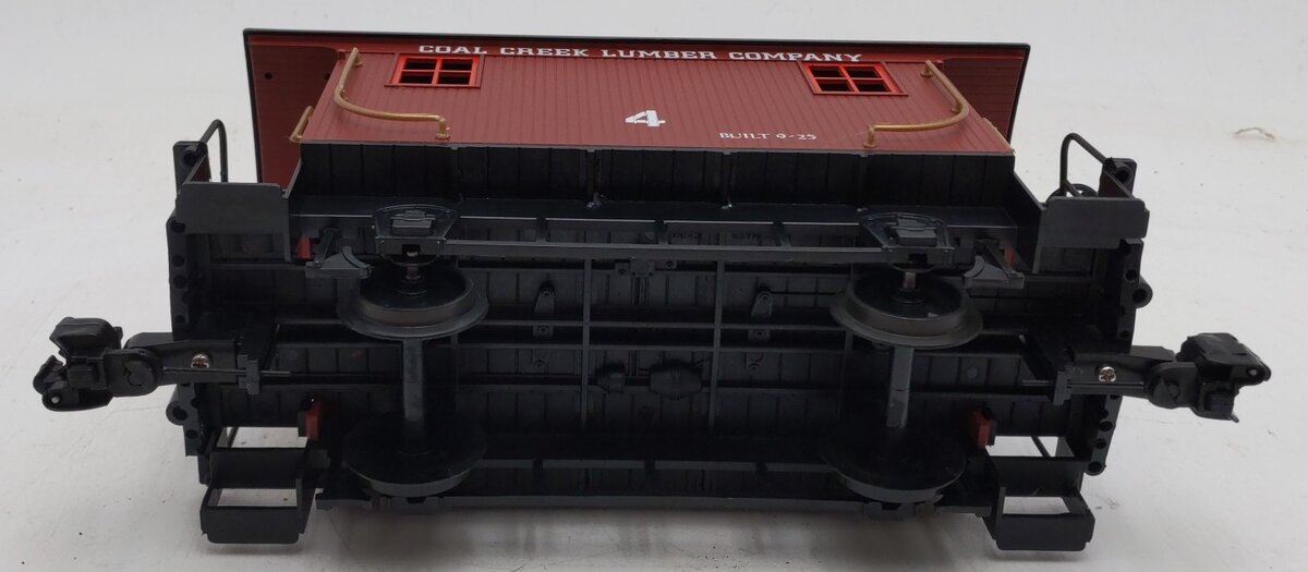 Bachmann 93141 Coal Creek Lumber 4 Wheel Logging Caboose EX
