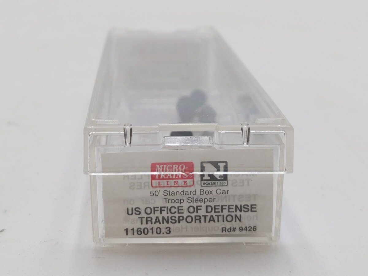 Micro-Trains 11600013 N US Office Of Defense Transportation Troop Sleeper #9426 NIB