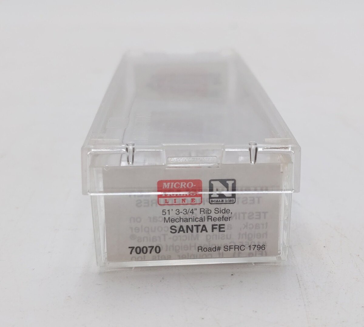 Micro-Trains 07000070 N Santa Fe 51' 3 3/4" Rib Side Mechanical Reefer #1707 NIB