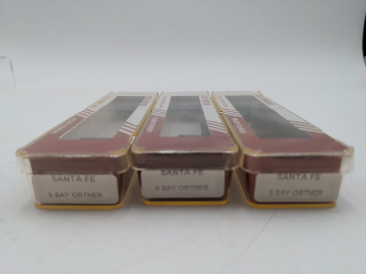 Red Caboose RN-15803 N Scale Ortner 5 Bay Hopper Santa Fe #85002#85018#85024 (3) LN/Box