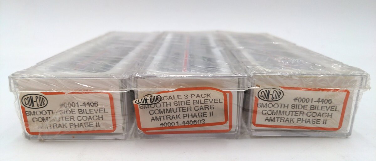 Con-Cor 0001-440603 Amtrak Bi-Level Commuter Coaches MT/Box