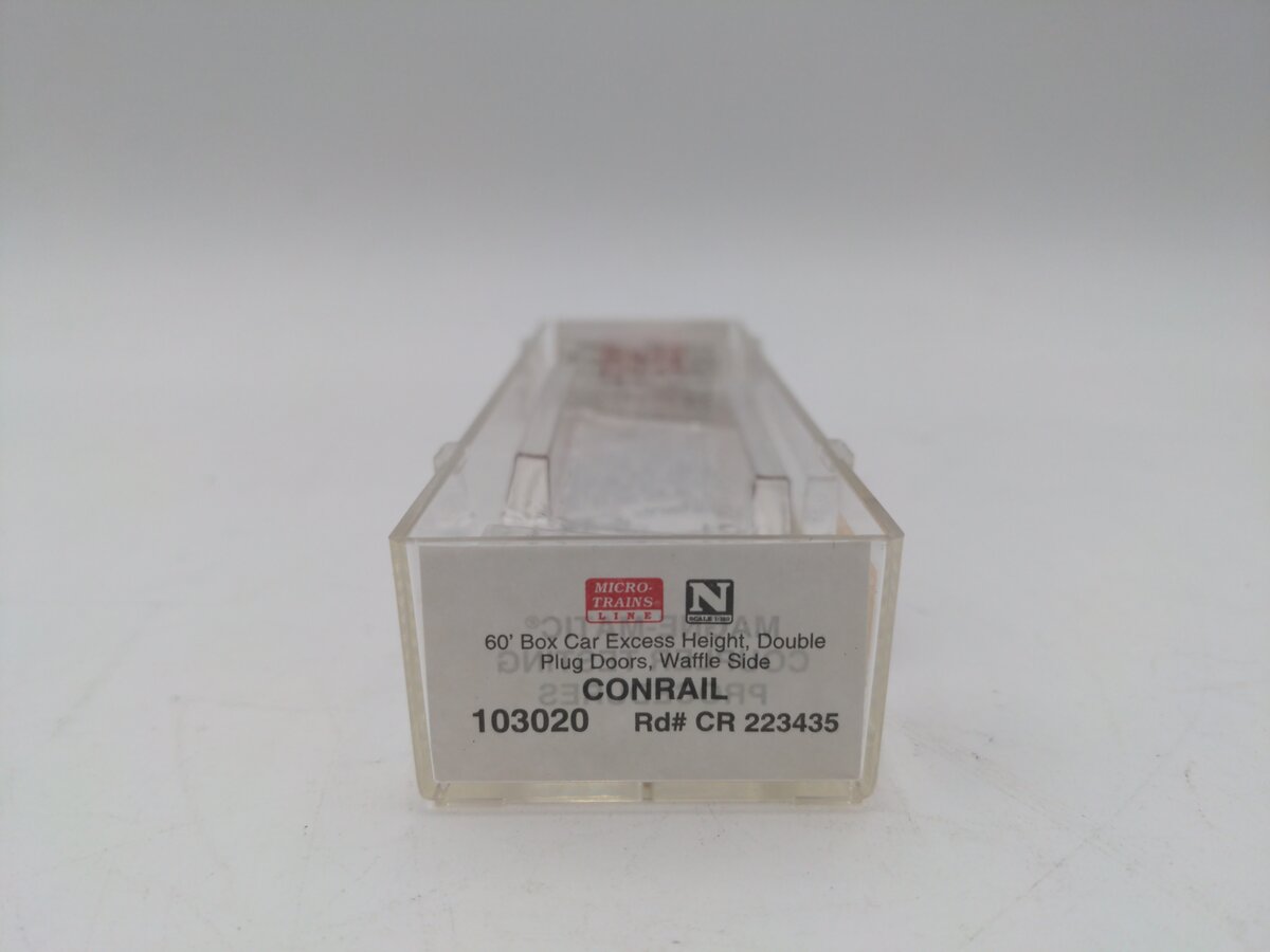 Micro-Trains 103020 N Scale Conrail 60' Box Car #223435 LN/Box
