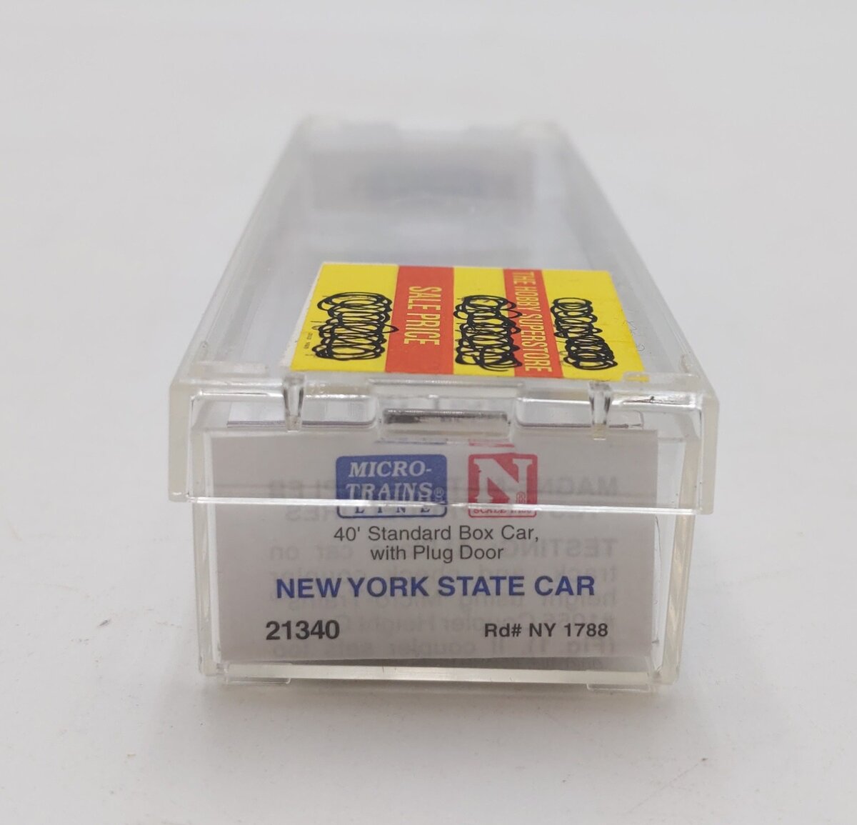 Micro-Trains 02100370 N Massachusetts State 40' Plug Door Boxcar #1788 NIB