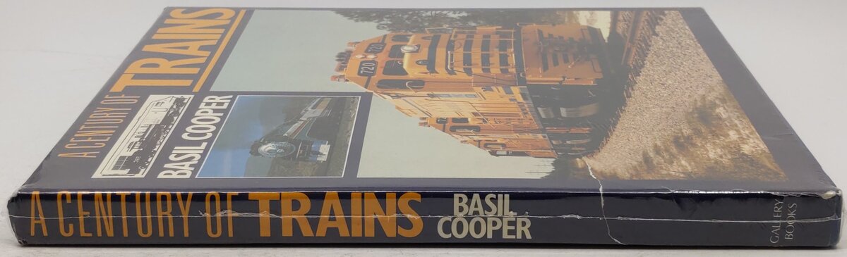 A Century Of Trains Hardcover Book By Basil Cooper EX