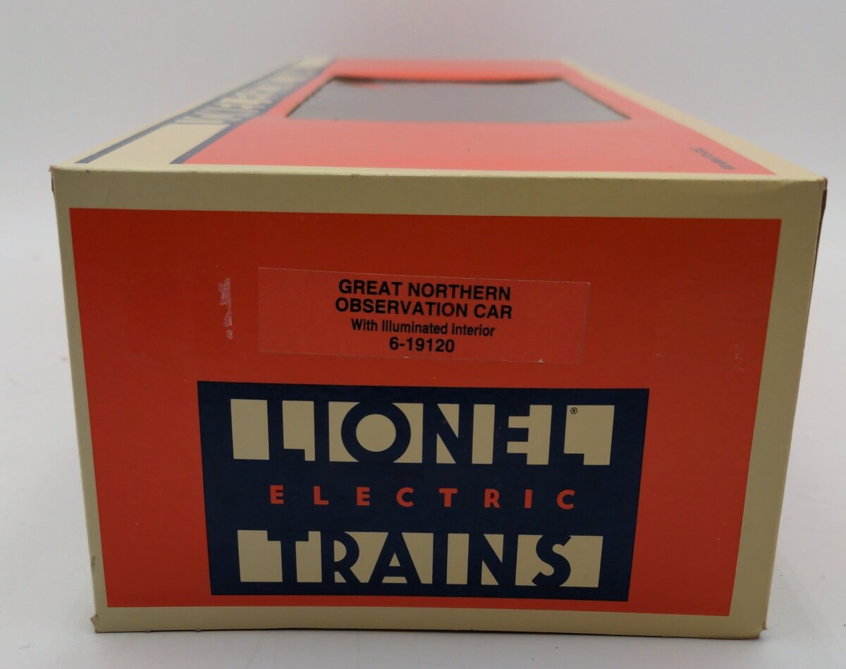 Lionel 6-19120 O Great Northern "Corral Coulee" Observation Car #1192 EX/Box