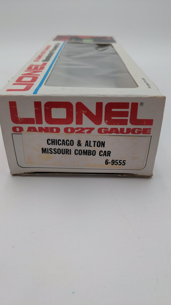 Lionel 6-9555 O Gauge Chicago & Alton "Missouri" Combination Car EX/Box