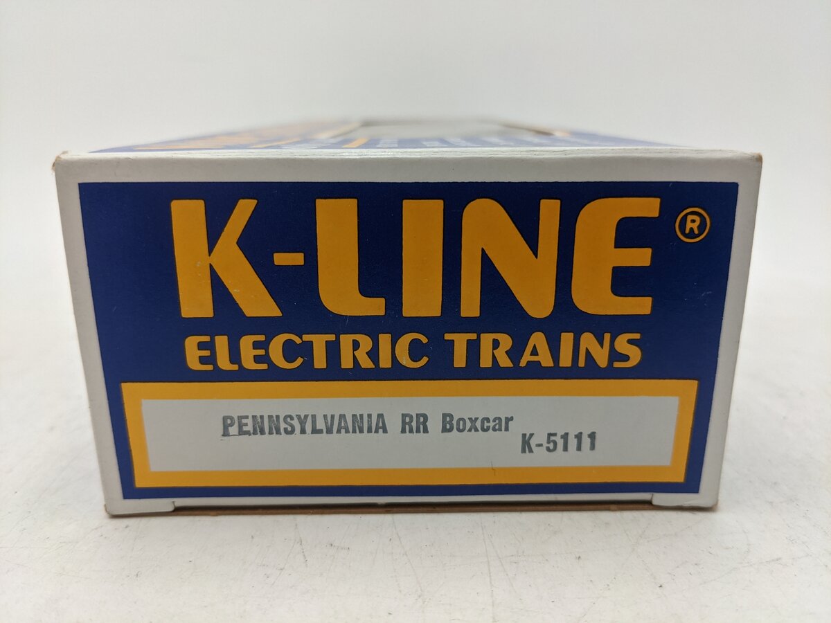 K-Line K5111 O Gauge Pennsylvania Railroad Boxcar EX/Box