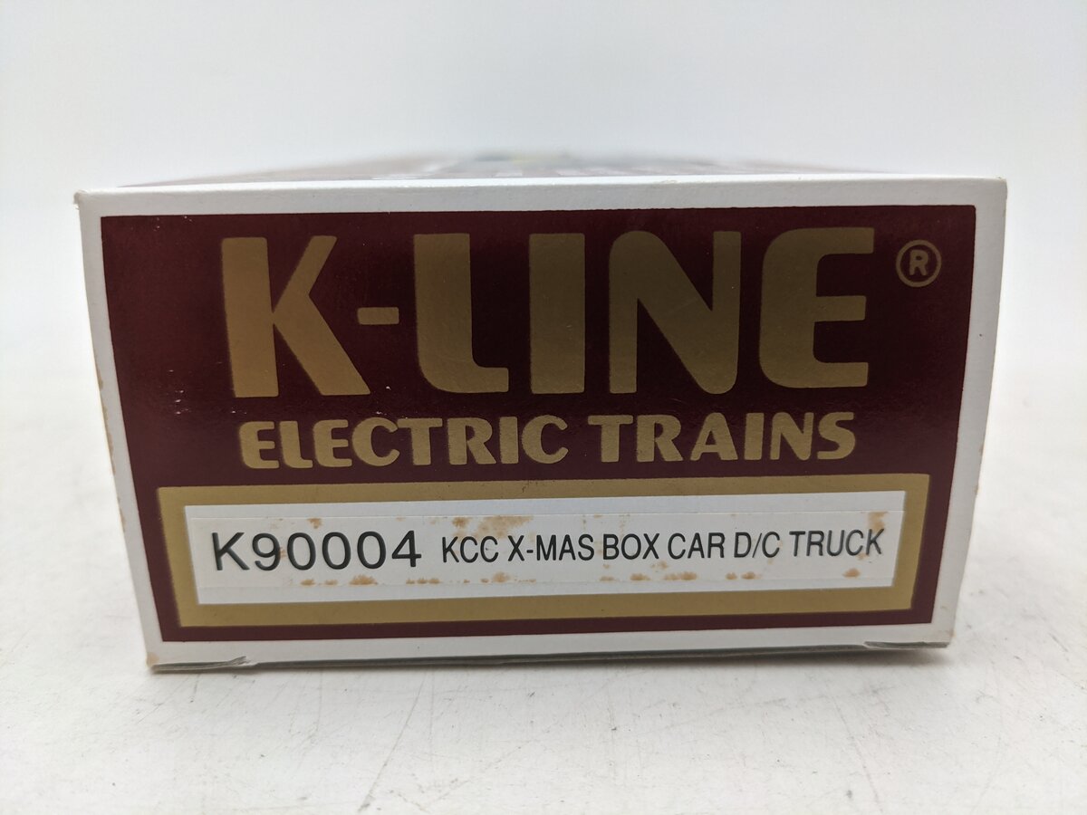 K-Line K90004 O Gauge K-Line Collector's Club 1993 Christmas Boxcar EX/Box