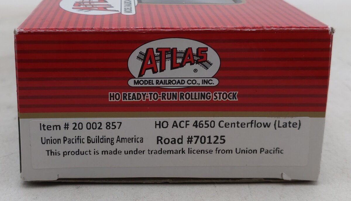 Atlas 20002857 HO Union Pacific "Building America 4650 Centerflow Hopper #70125