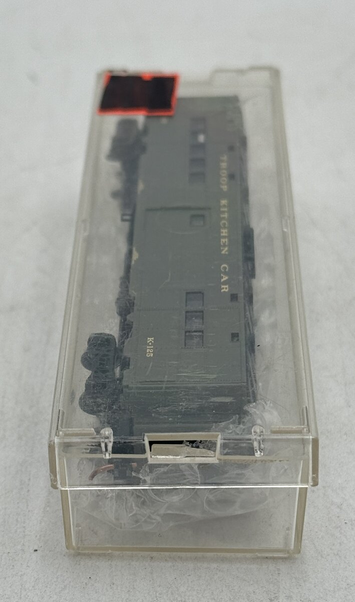 Micro-Trains 11800010 N United States Army 50' Troop Kitchen Car #K-125 NIB