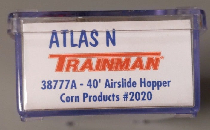 Atlas 38777 N Scale Corn Products GATX Covered Hopper #2020