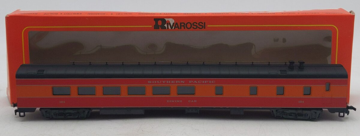 Rivarossi 2394/0 HO Southern Pacific Daylight Dining Car #124 – Trainz