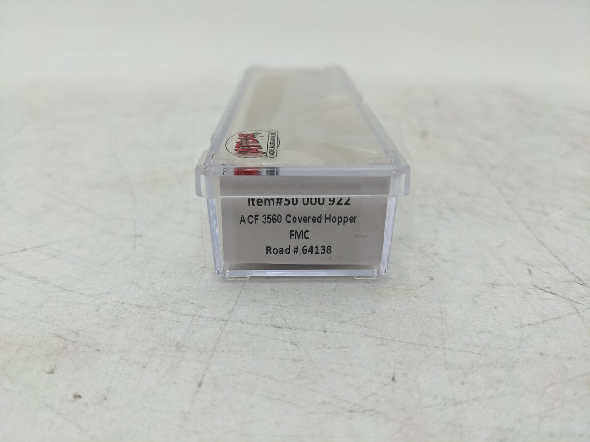 Atlas 50000922 N Scale FMC ACF 3560 Covered Hopper Car #64138