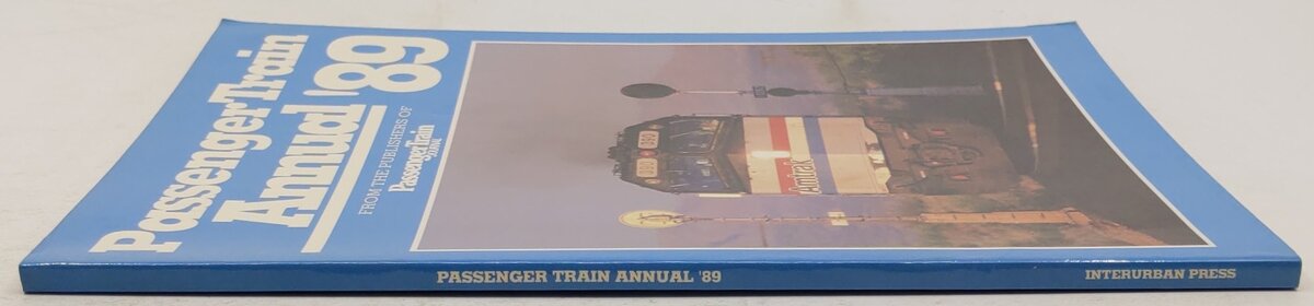 Passenger Train Annual 89 Paperback Book By Mike Schafer, Paul D. Schneider EX