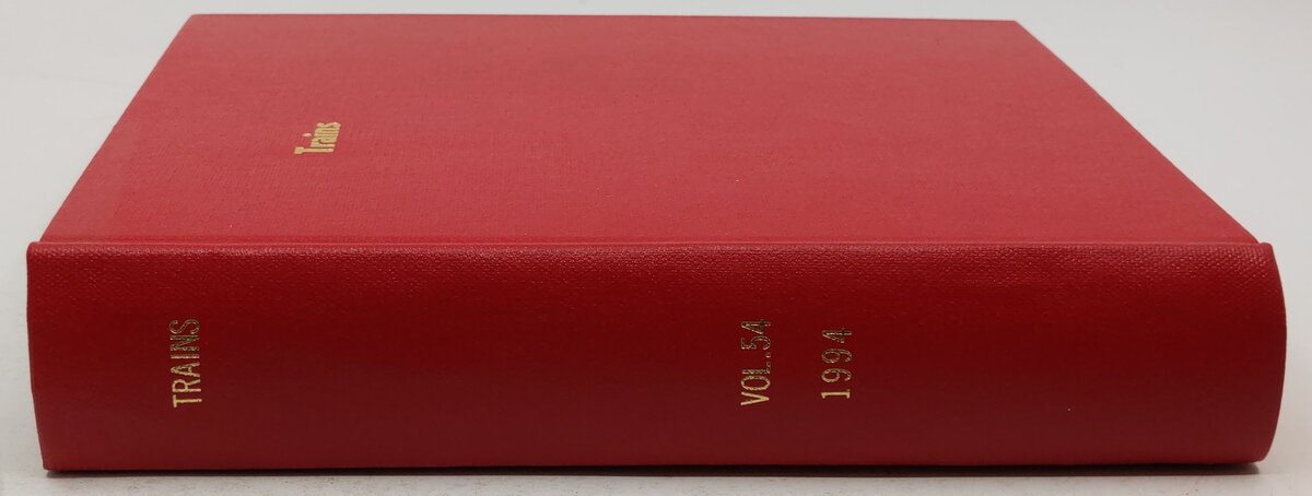 Trains Vol.54 1994 Hardcover Book EX