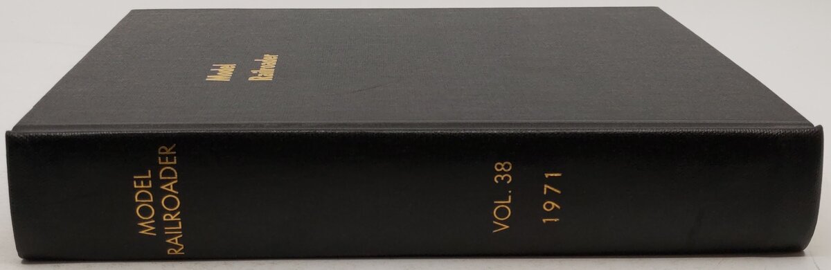 Model Railroader vOL.38 1971 Hardcover Book EX