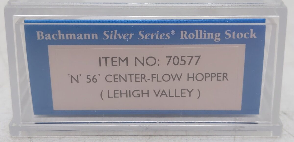 Bachmann 70577 N Scale Lehigh Valley 56' Centerflow Hopper