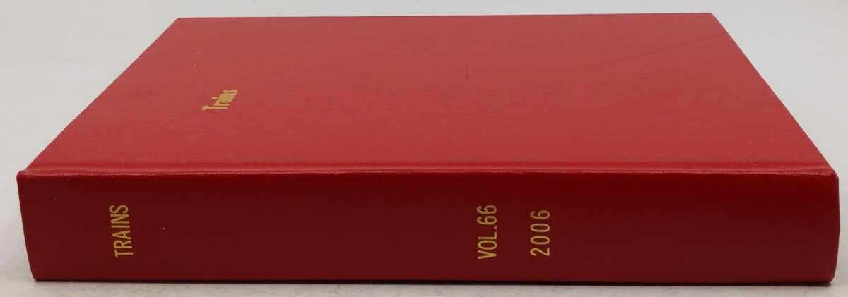 Trains Vol.66 2006 Hardcover Book EX