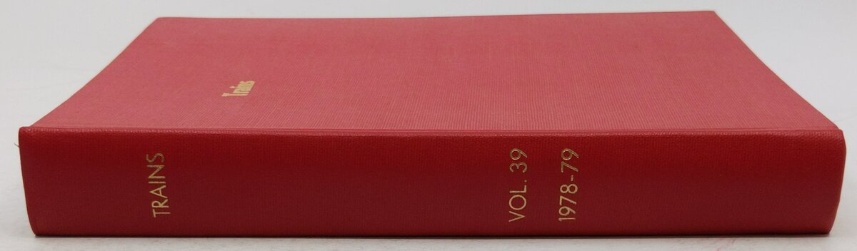 Trains Vol. 39 1978-79 Hardcover Book EX
