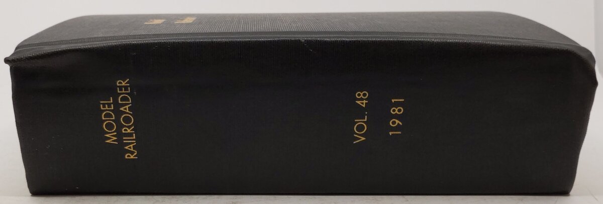 Model Railroader Vol.48 1981 Hardcover Book EX