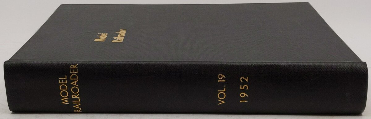 Model Railroader Vol.19 1952 Hardcover Book EX