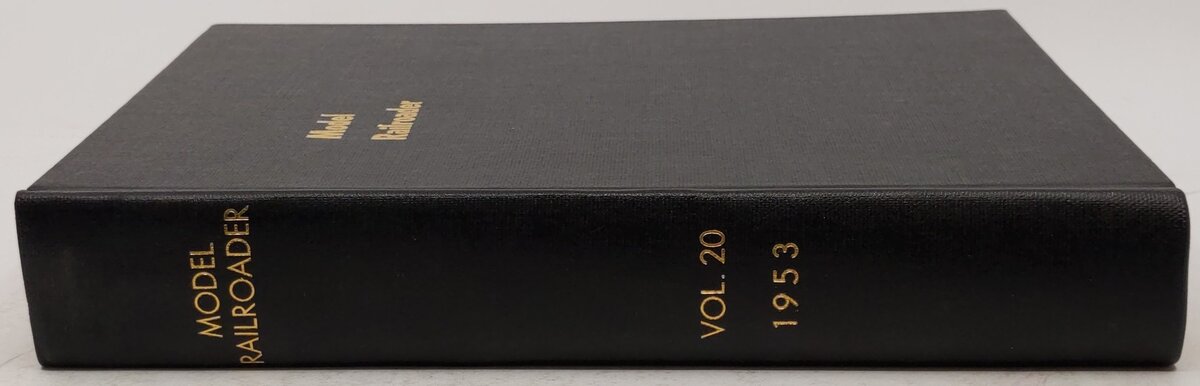 Model Railroader Vol.20 1953 Hardcover Book EX