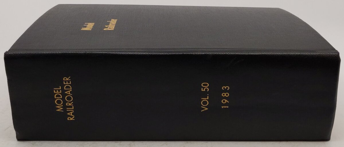 Model Railroader Vol.50 1983 Hardcover Book EX