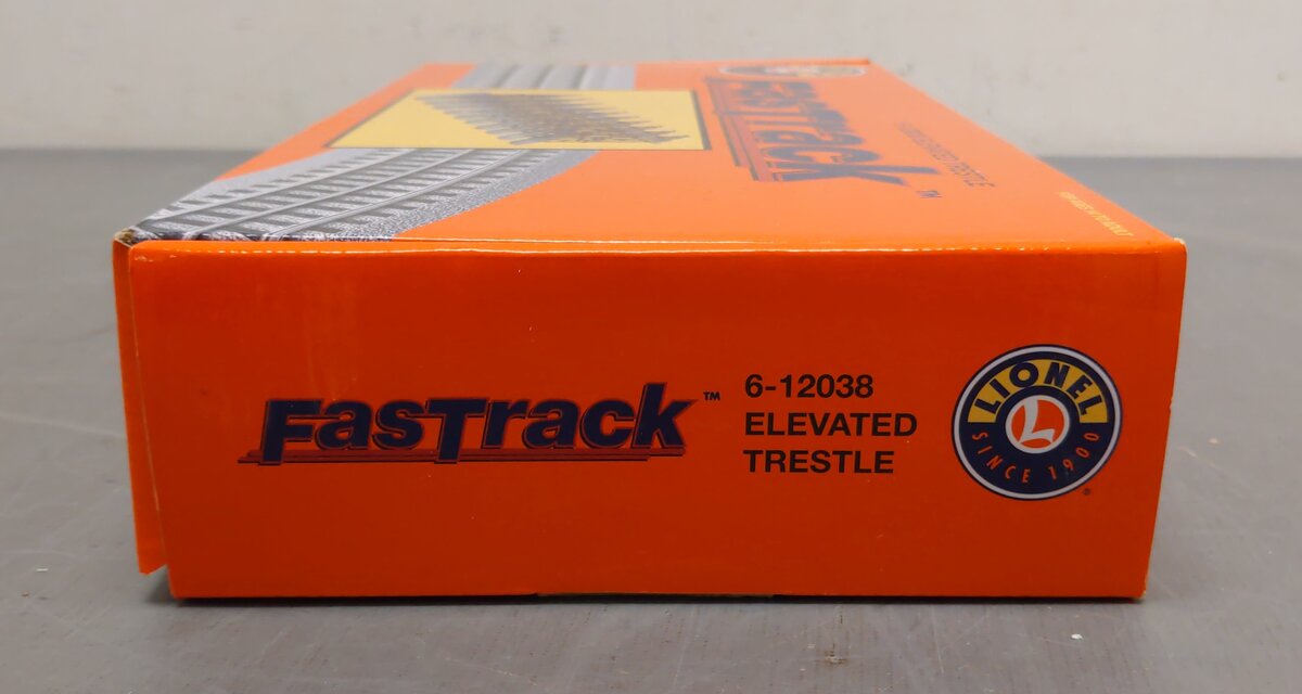 Lionel 6-12038 O FasTrack Elevated Trestle Set EX/Box
