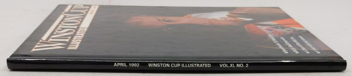 Winston Cup Illustrated April 1992 Hardcover Book EX