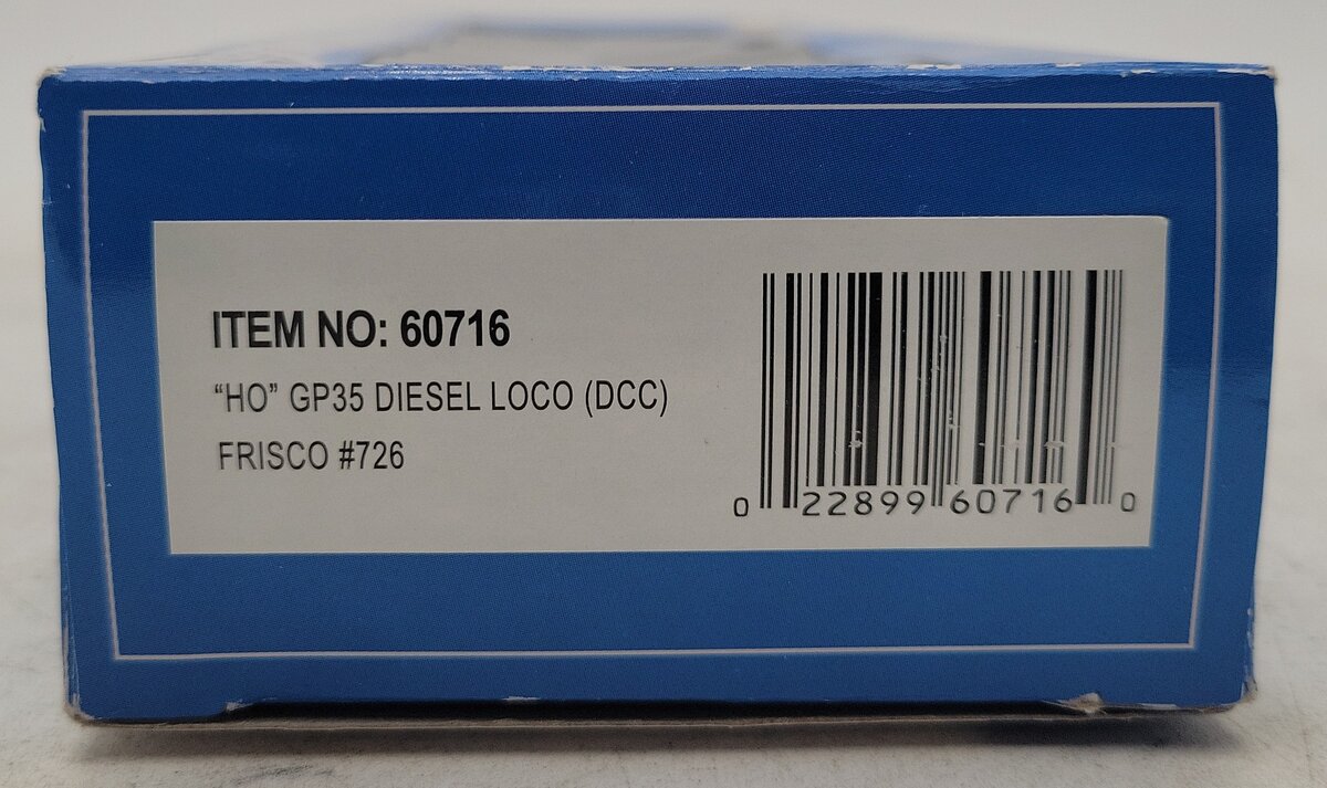 Bachmann 60716 HO St. Louis-San Francisco EMD GP35 Diesel Locomotive w/DCC #726