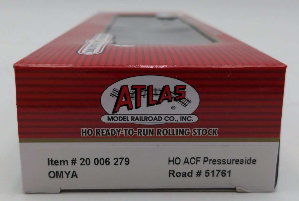Atlas 20006279 HO OMYA Pressureaide Covered Hopper #51761