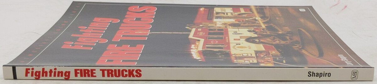 Fighting Fire Trucks Paperback Book By Larry Shapiro EX
