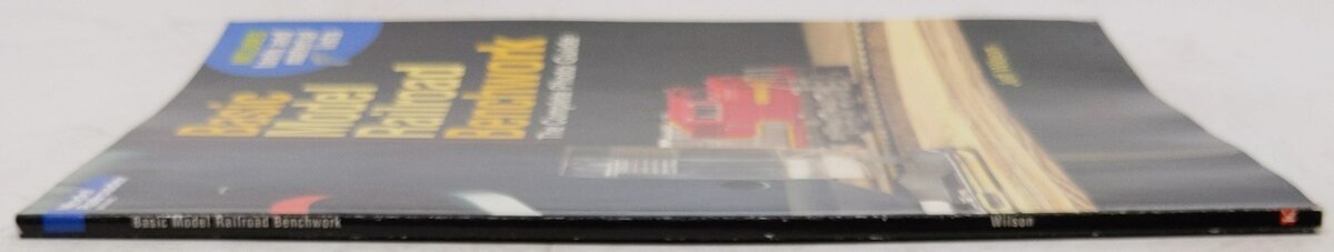 Basic Model Railroad Benchwork Paperback Book By Jeff Wilson VG