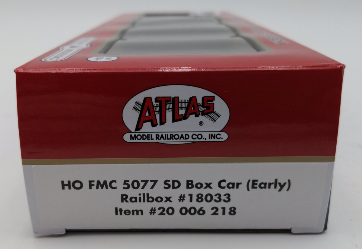 Atlas 20006218 HO Railbox FMC 5077 SSD Box Car #18033