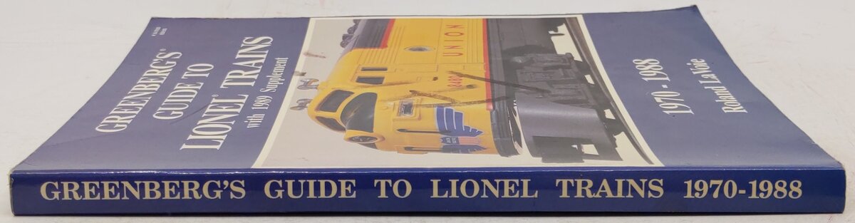 Greenberg's Guide To Lionel Trains With 1989 Supplements Paperback Book VG