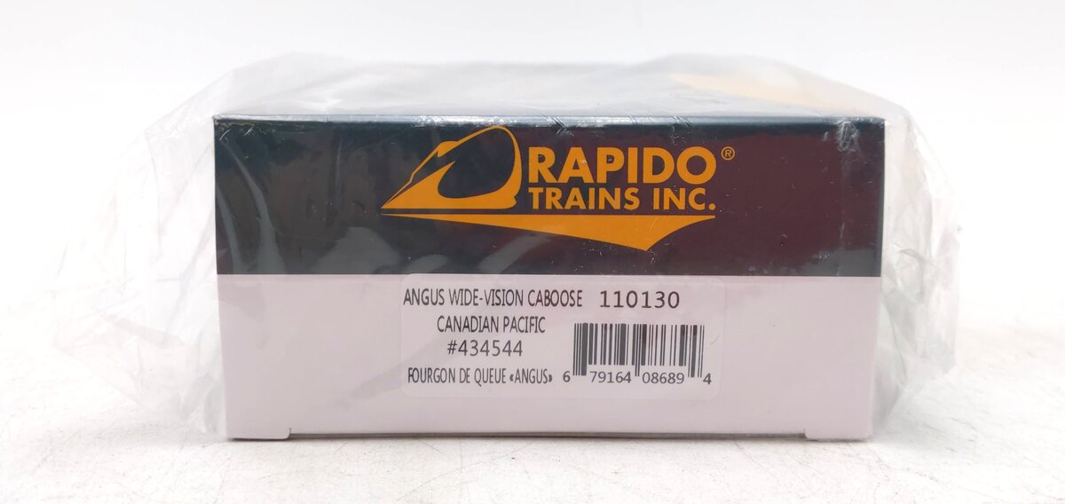 Rapido Trains 110130 HO Canadian Pacific Angus Wide-Vision Caboose #434544