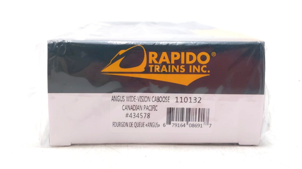 Rapido Trains 110132 HO Canadian Pacific Angus Wide-Vision Caboose #434578