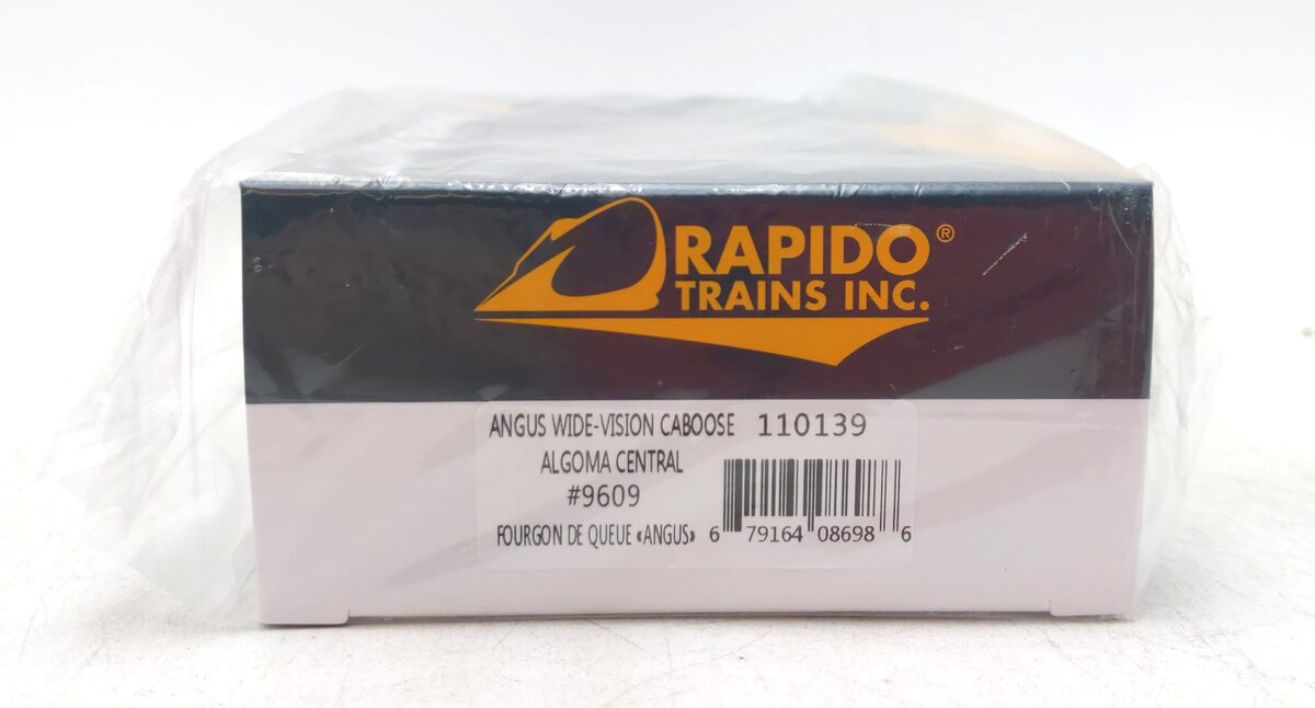 Rapido Trains 110139 HO Algoma Central Angus Wide-Vision Caboose #9609