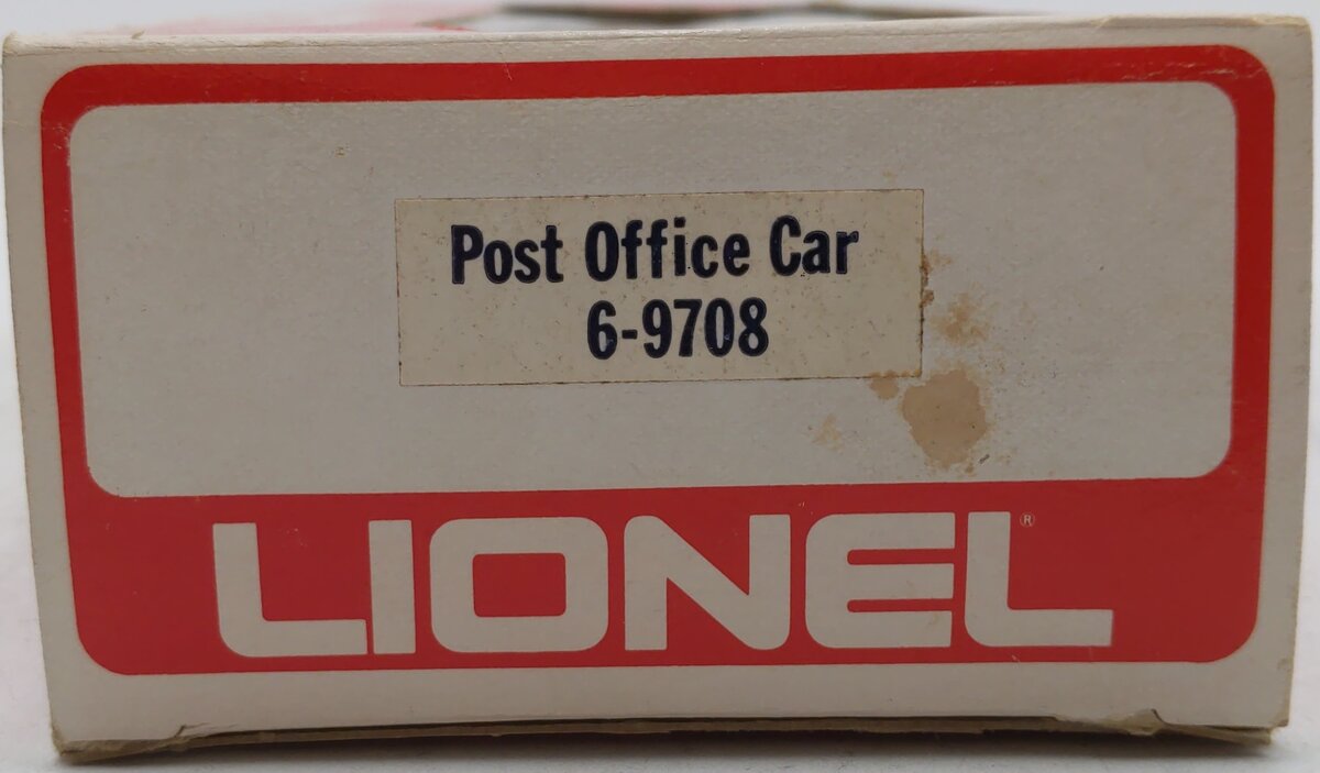 Lionel 6-9708 O Gauge United States Mail Boxcar EX/Box