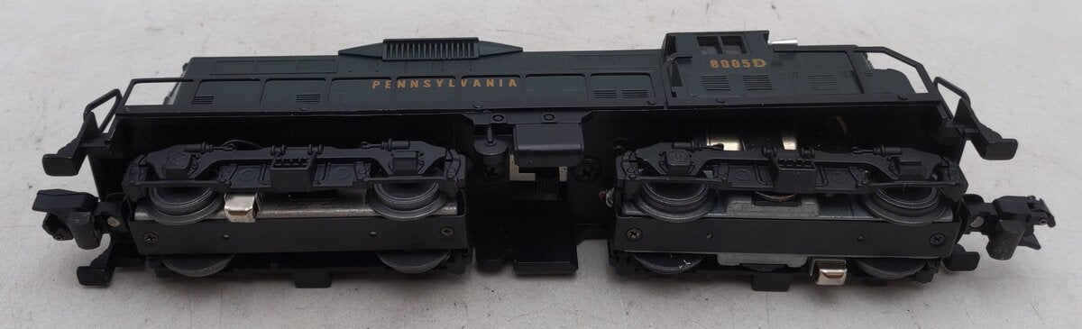 Lionel O Gauge Custom Pennsylvania Diesel Locomotive #8005D EX