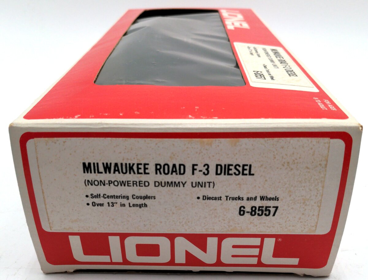 Lionel 6-8557 O Milwaukee Road F3 A Non-Powered Diesel Locomotive #8557 LN/Box