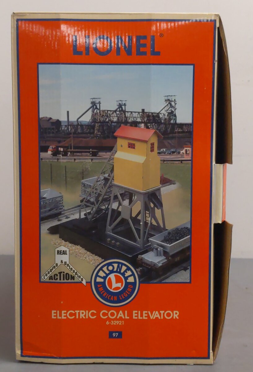Lionel 6-32921 O Gauge Electric Coal Elevator #97 EX/Box