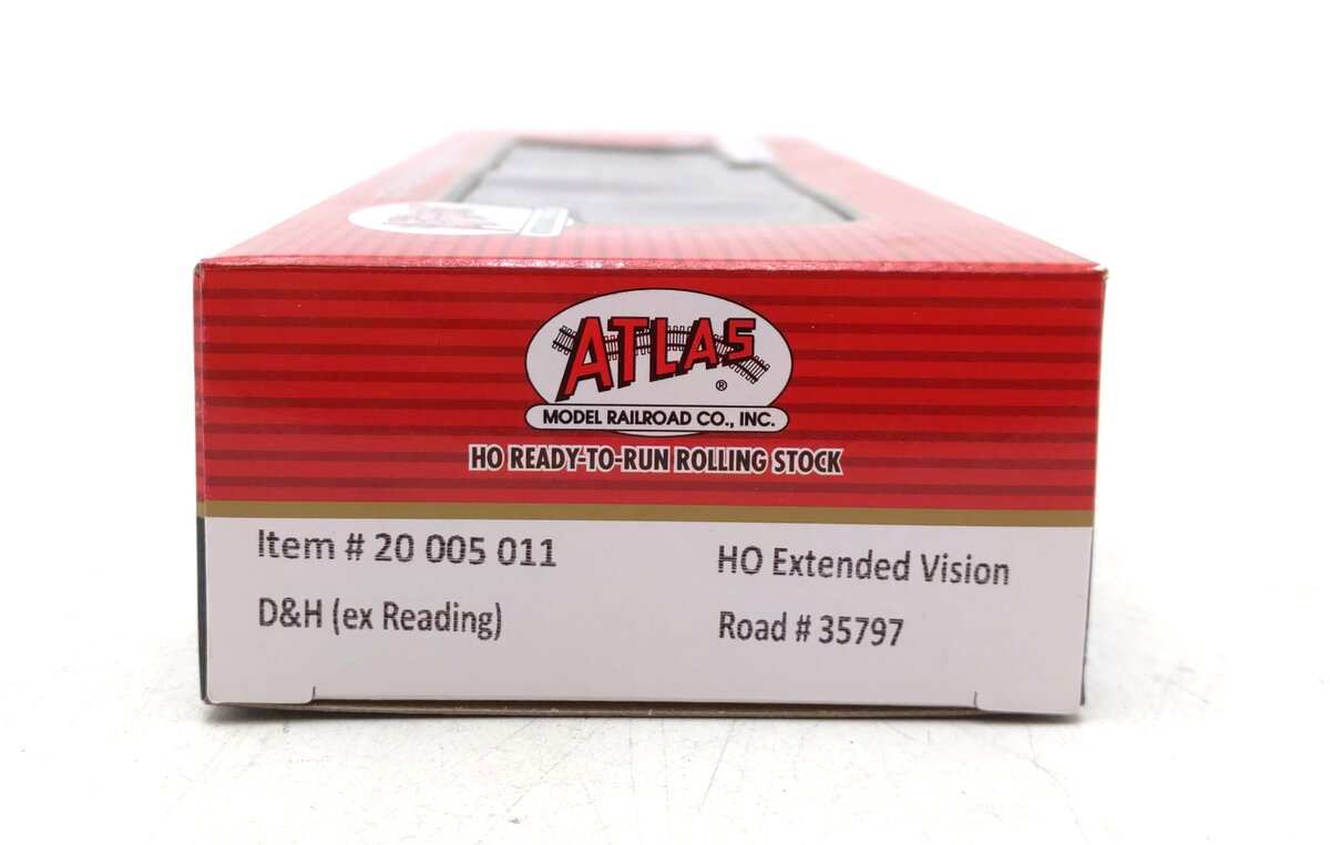 Atlas 20005011 HO Delaware & Hudson (ex Reading) Extended Vision Caboose #35797