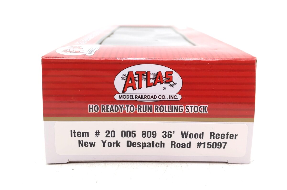 Atlas 20005809 HO New York Despatch 36' Wood Reefer Car #15097 NIB