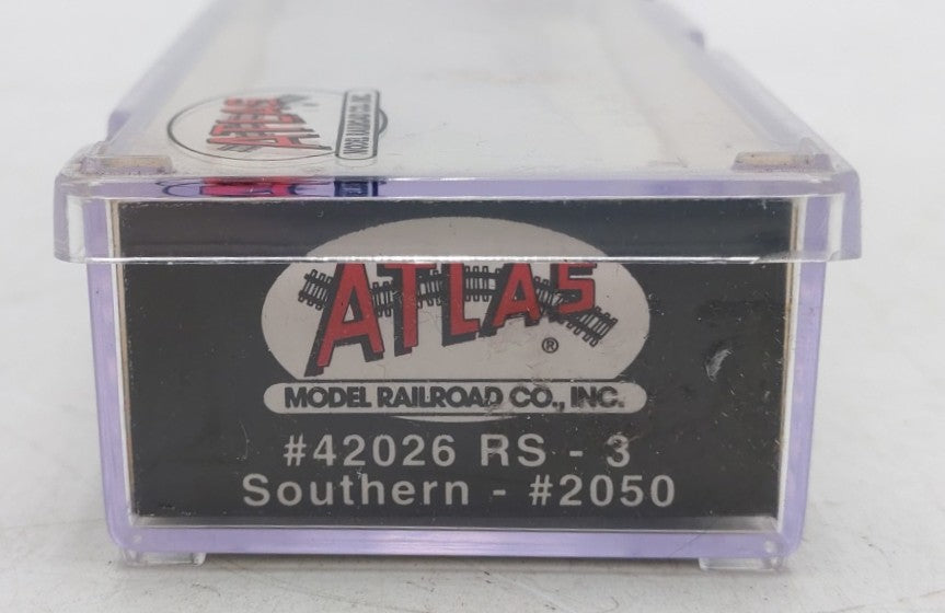 Atlas 42026 N Scale Southern RS-3 Diesel Locomotive #2050 LN/Box