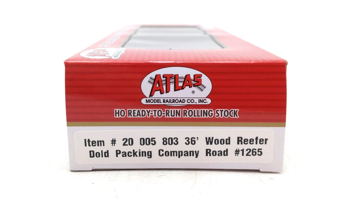 Atlas 20005803 HO Dold Packing Company 36' Wood Reefer Car #1265