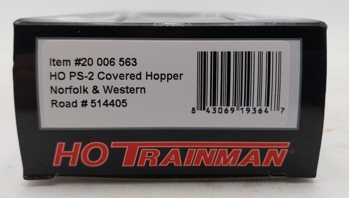 Atlas 20006563 HO Norfolk and Western TM PS-2 Covered Hopper #514405