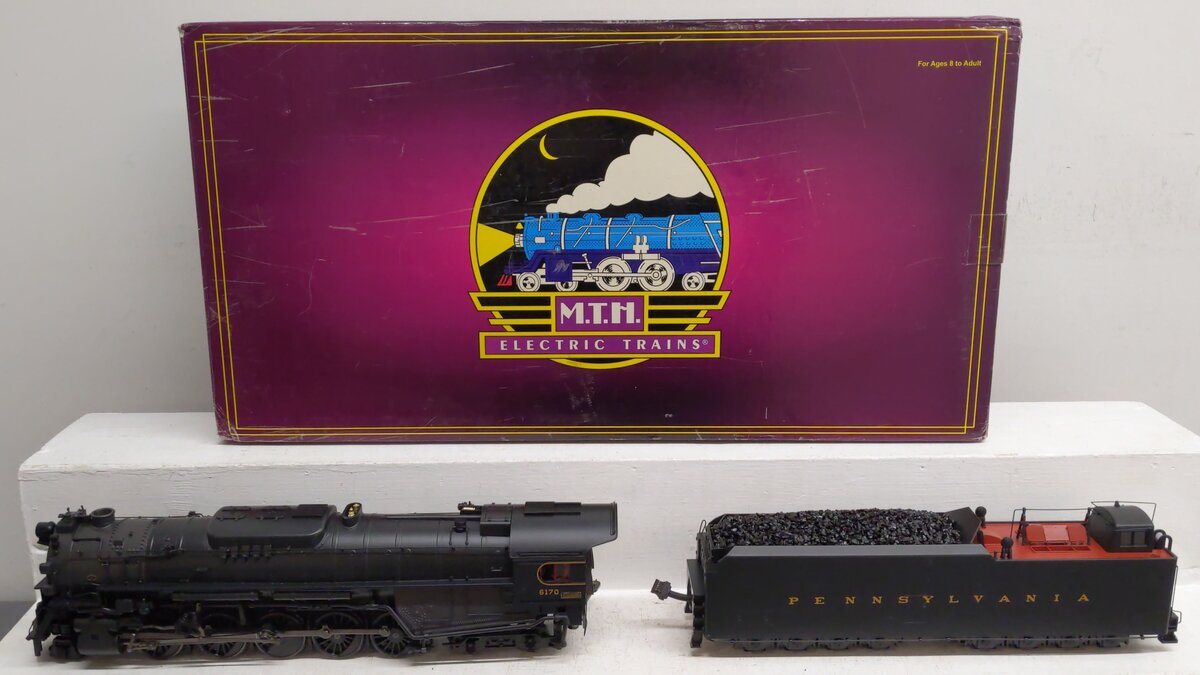 MTH 20-3160-2 Pennsylvania J-1 2-10-4 Steam Locomotive & Tender w