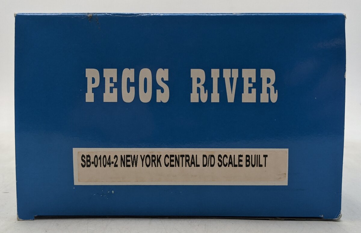 Pecos River Brass SB-0104-2 O New York Central Double Door 2-Rail Boxcar #74649 LN/Box
