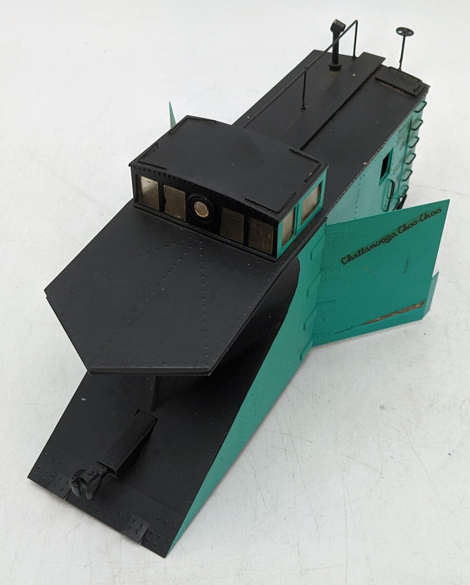 US Hobbies O Brass GL&S Steel Winged Snowplow Car #X00 - Custom Painted (2-Rail)